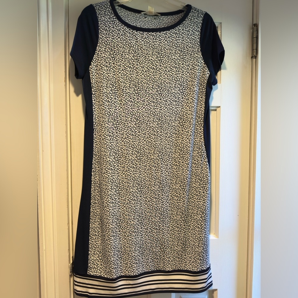Michael Kors Short Sleeve Midi Dress